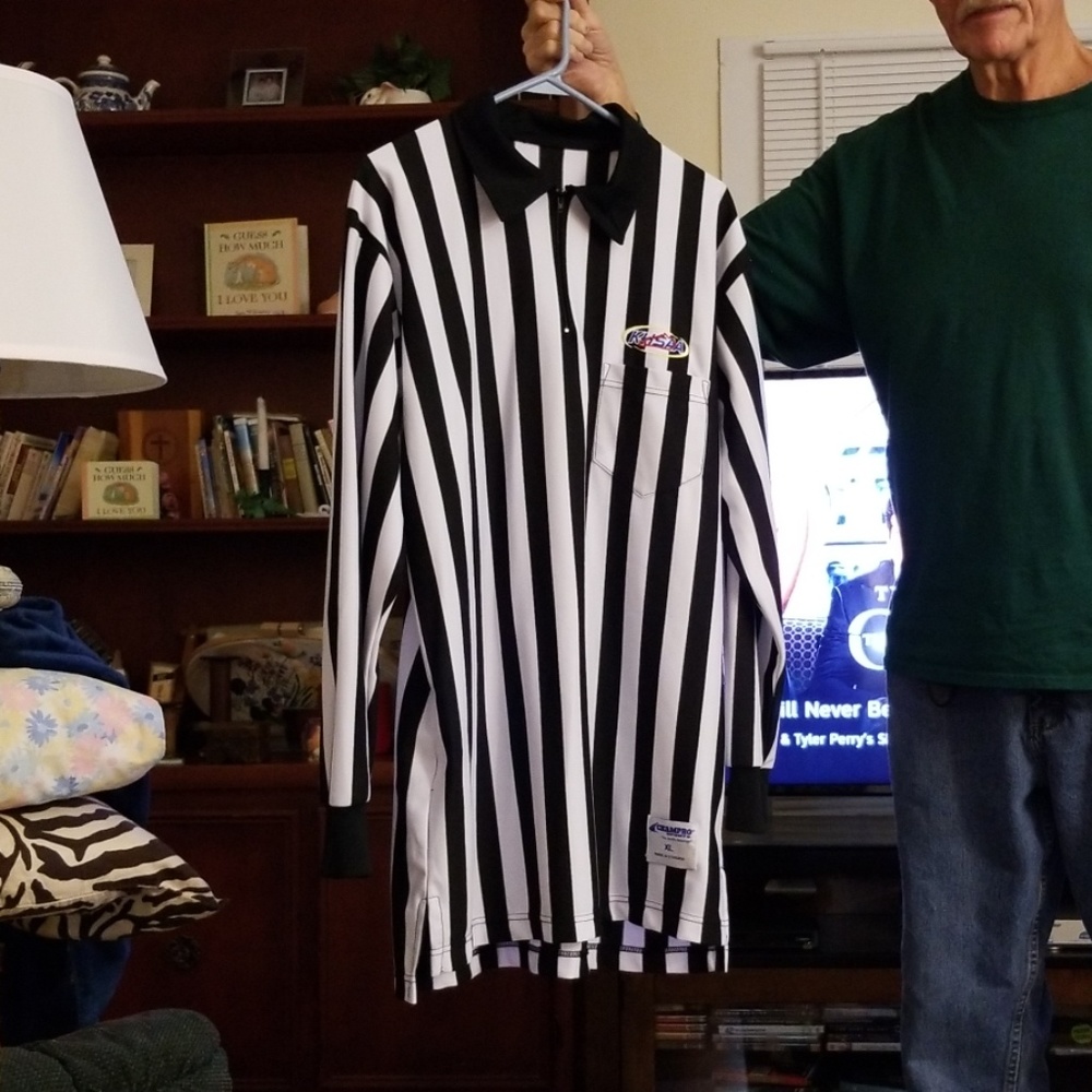 🎃 🌾 Referee Long Sleeved Shirt Retired Style 🎃